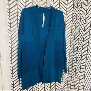 🔸 Lululemon sit in lotus wrap II petrol blue nwt